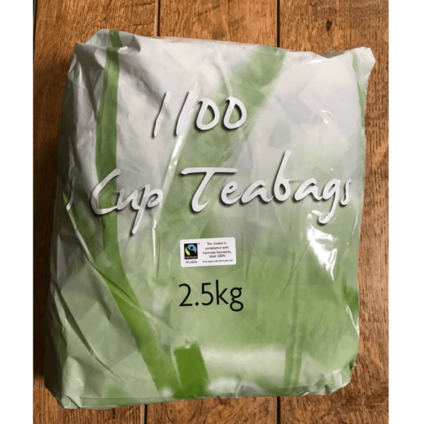 Fairtrade 1 Cup Teabags - 2 Bags of 1100