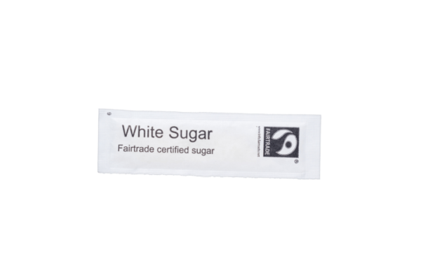 Fairtrade White Sugar Flatsticks 1000 x 2.5g