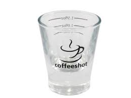 Espresso Shot Glass Calibrated Measure