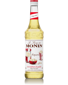 Monin Popcorn Syrup 700ml Glass Bottle