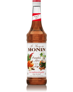Monin Pumpkin Spice Syrup 700ml Glass Bottle