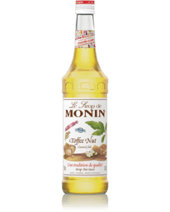 Monin Toffee Nut Syrup 700ml Glass Bottle