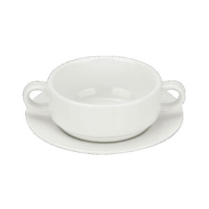 Orion Handled Soup Bowl Saucer 15cm (Bowl not included)