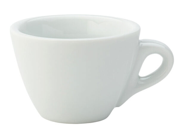 Barista White Flat White Cup