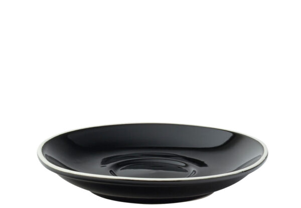 Barista Black Saucer 14cm