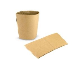 Brown Unprinted Sleeve to fit 12/16oz Cups (2000)