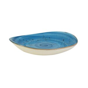 Orion Elements Rustic Shaped Plate Ocean Mist 27x24cm