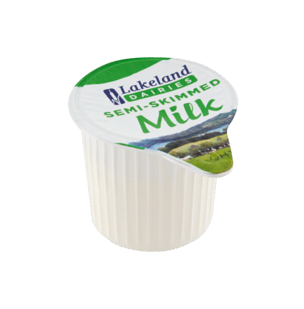 Lakeland Dairies Semi Skimmed Milk Pots (120 x 12ml)